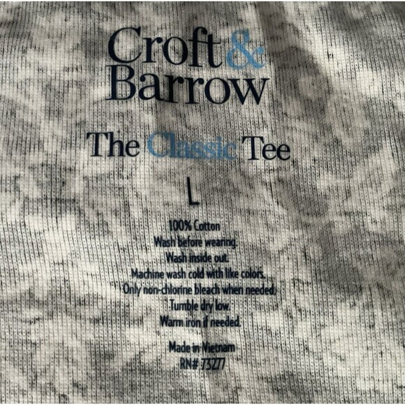 Croft & Barrow Women's Essential Long-Sleeve Crewneck Tee Size L, Black NWT - Picture 5 of 5